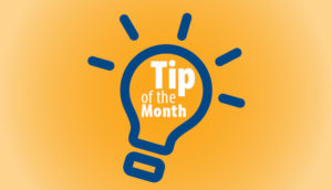 Tip of the Month header graphic
