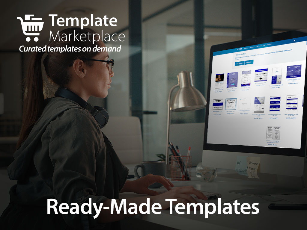 Template Marketplace. Ready-Made Templates.