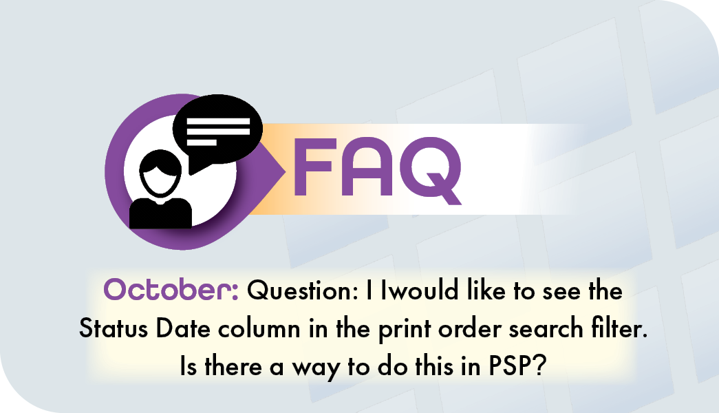 FAQ – October 2023
